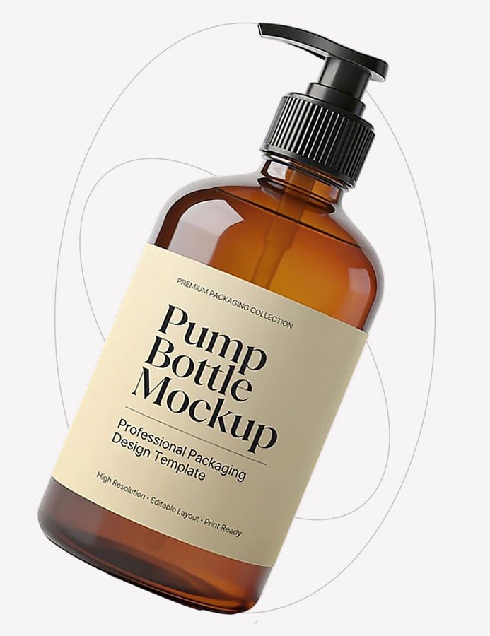 Mockup oil easy to use